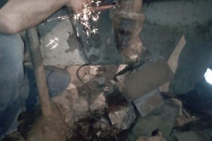 Кудаковского 15 замена канализации в подвале (2)